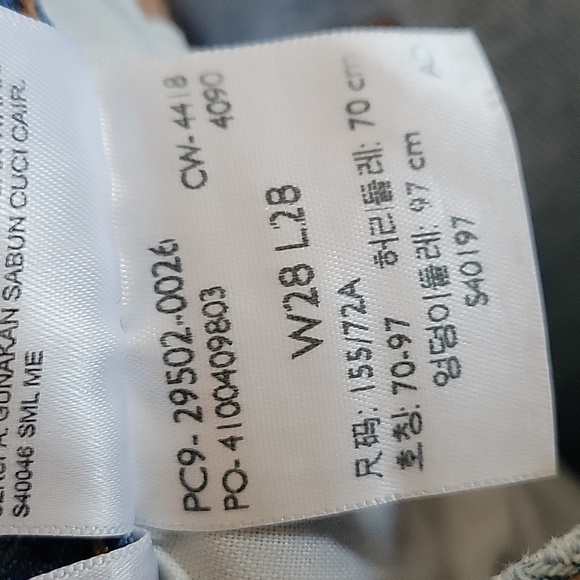 Levi's 501 Skinny Jeans size W28L28 - Picture 13 of 16